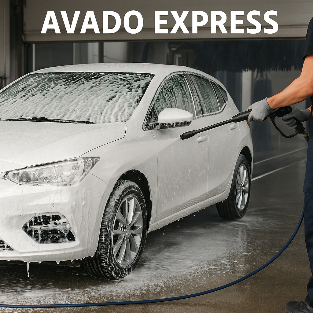 Ropa lista tras lavado express en lavandería con planchado a domicilio