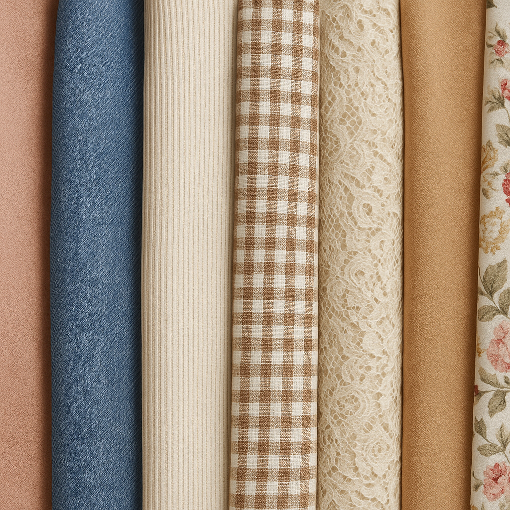 tipos de telas y sus nombres con imagenes