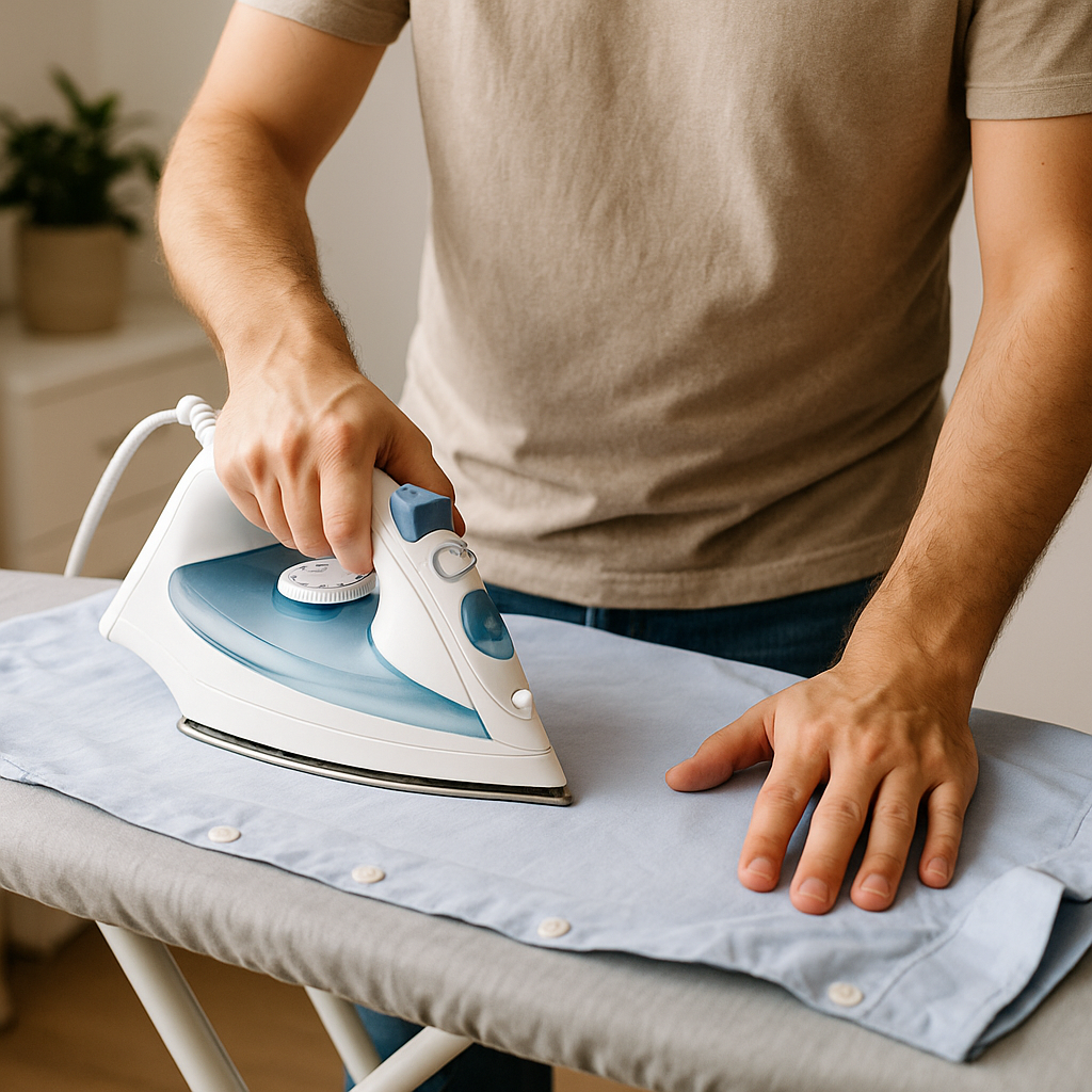 como se plancha una camisa