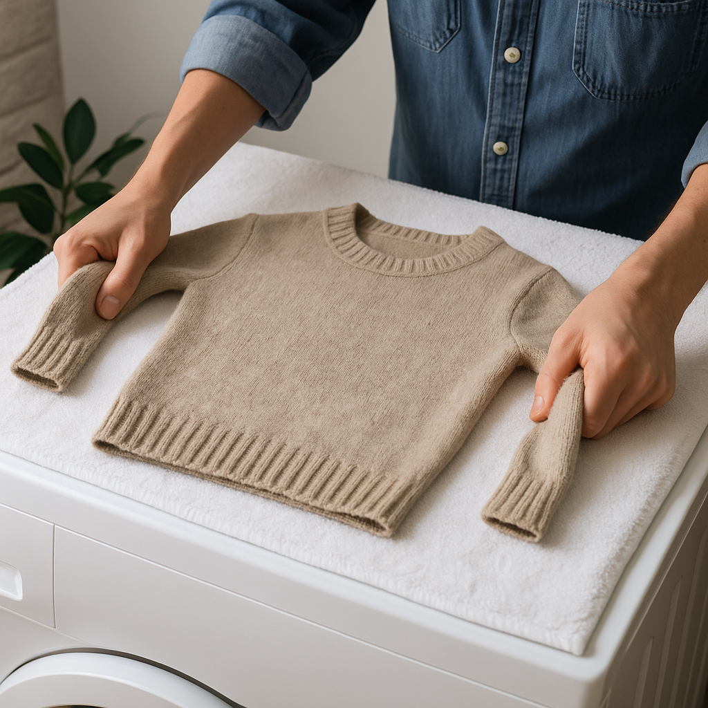 como recuperar un jersey de lana encogido