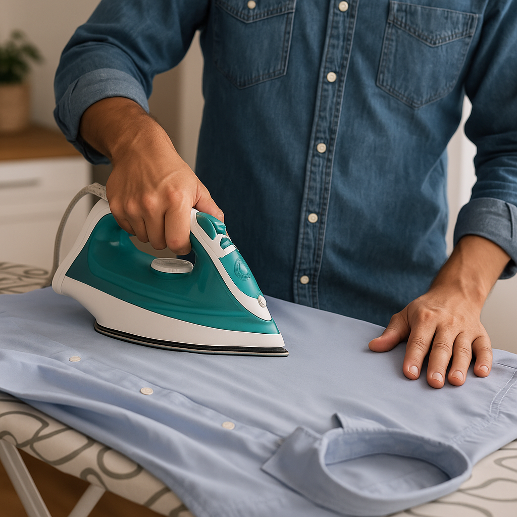 como se plancha una camisa