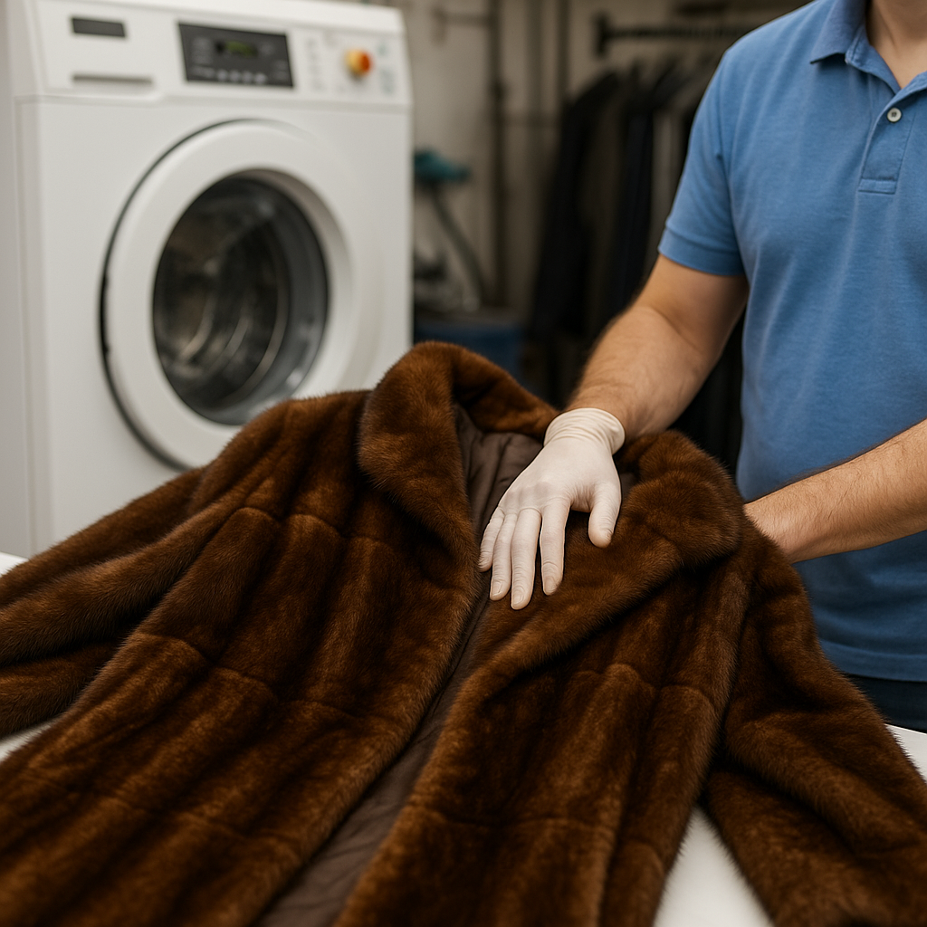 cuanto cuesta limpiar un abrigo de vison