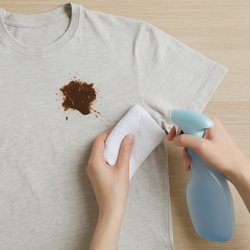 como quitar manchas de chocolate ya lavadas