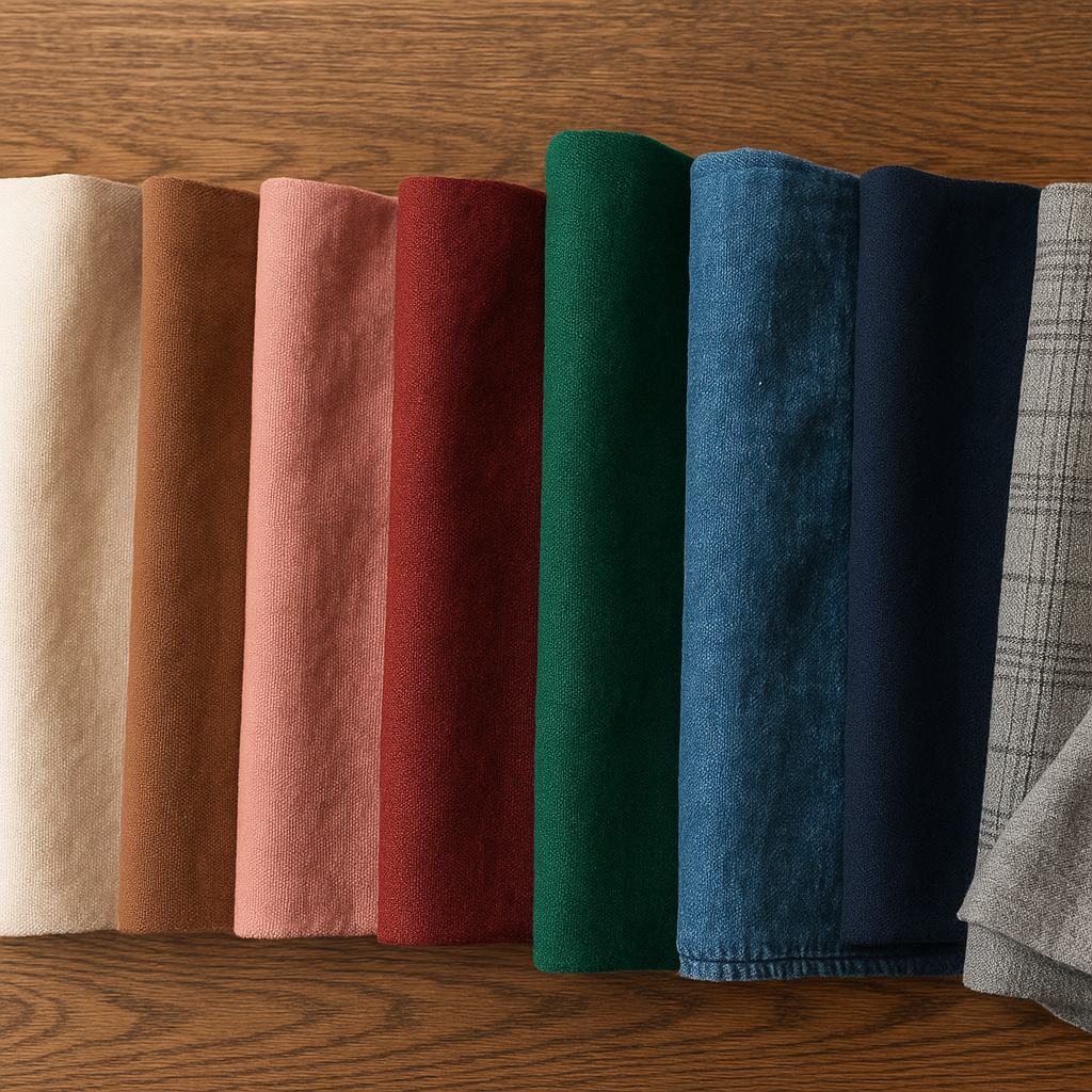 tipos de telas y sus nombres con imagenes