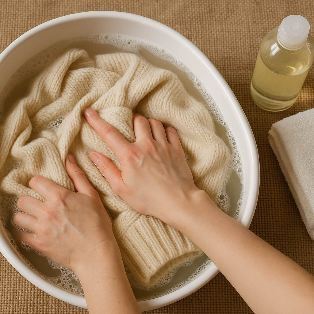 como lavar jersey de lana