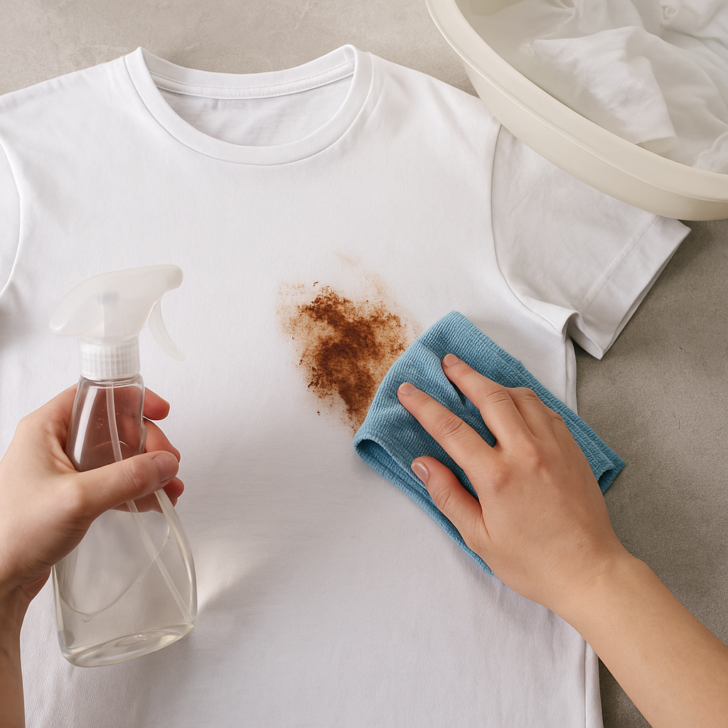 como quitar manchas de chocolate ya lavadas