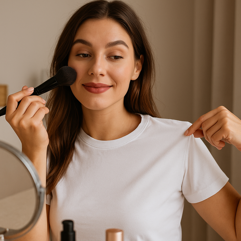 maquillaje que no mancha la ropa