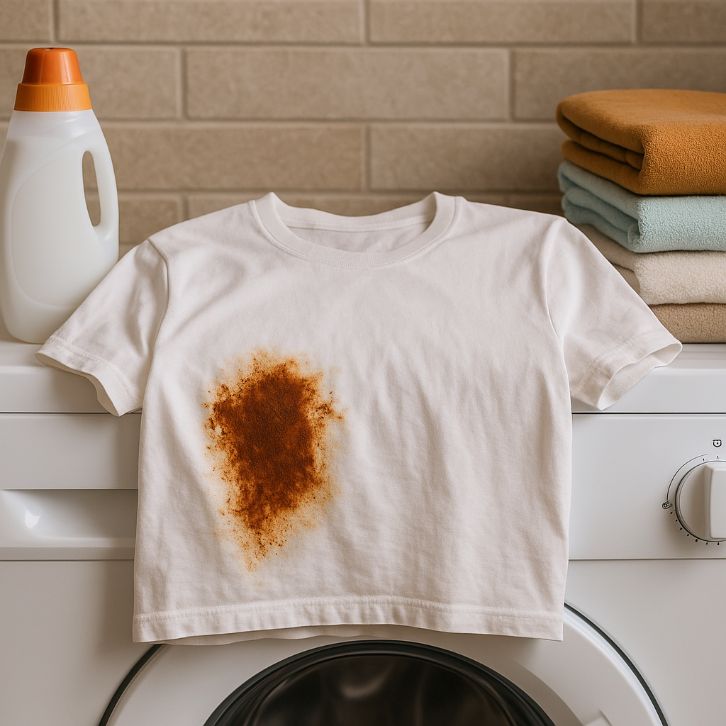 porque salen manchas de oxido en la ropa