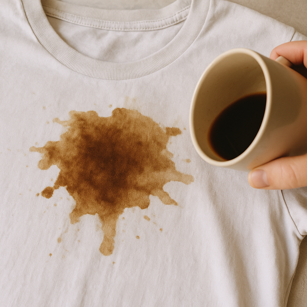 manchas de cafe ropa