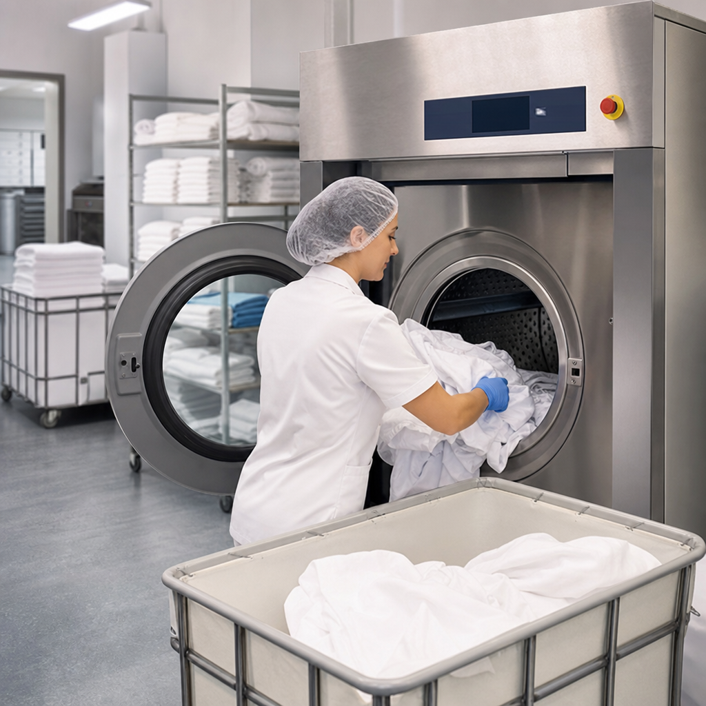 lavado de ropa sanitaria