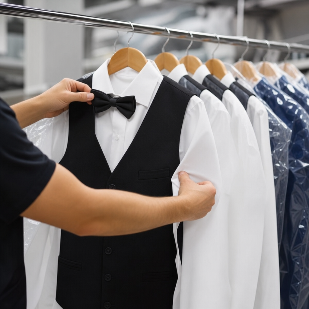 limpieza uniformes eventos