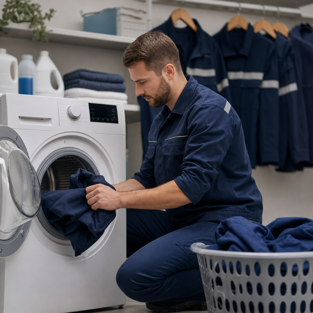 lavado uniformes instaladores