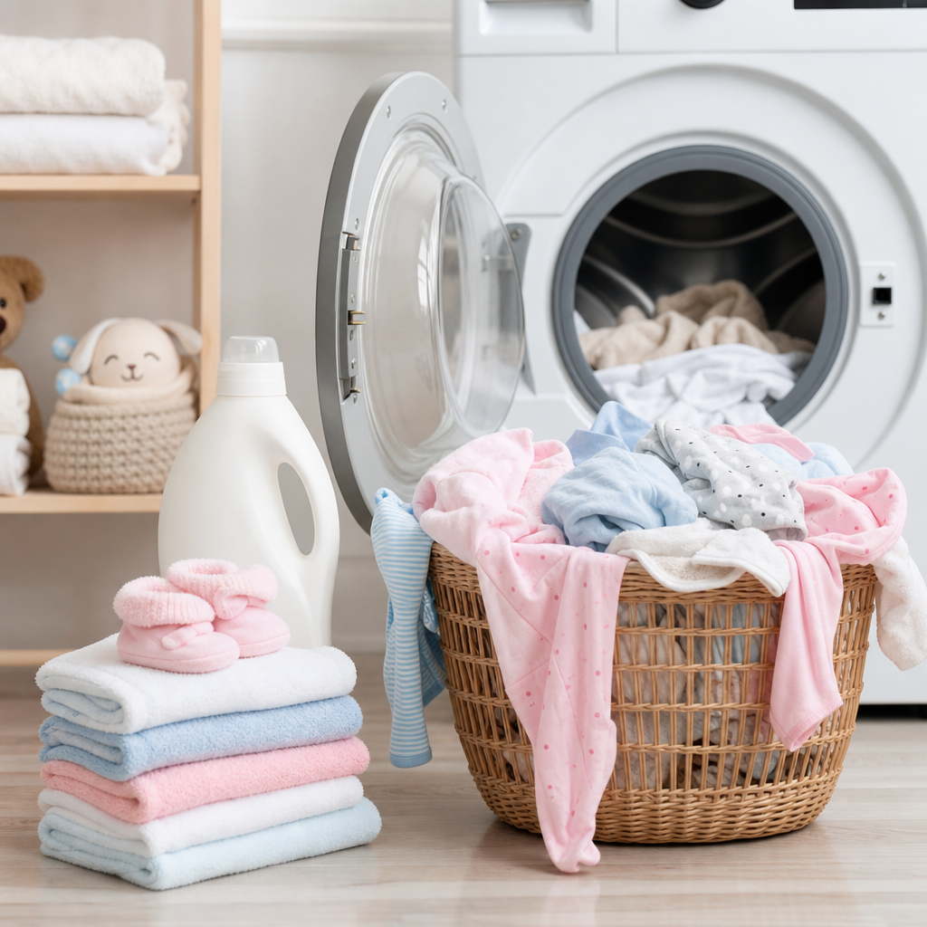 lavado de ropa infantil