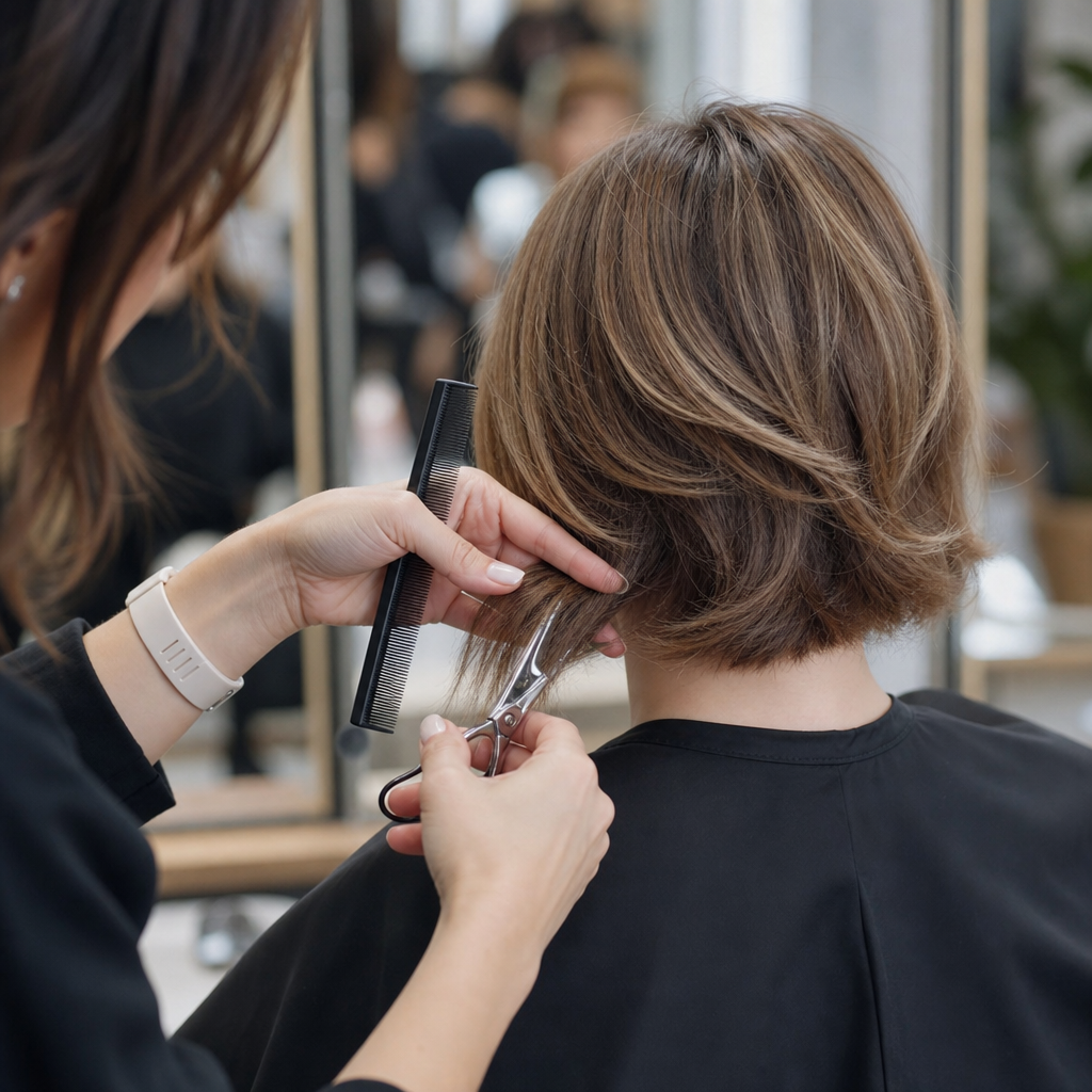 limpieza de capas de peluquer�a