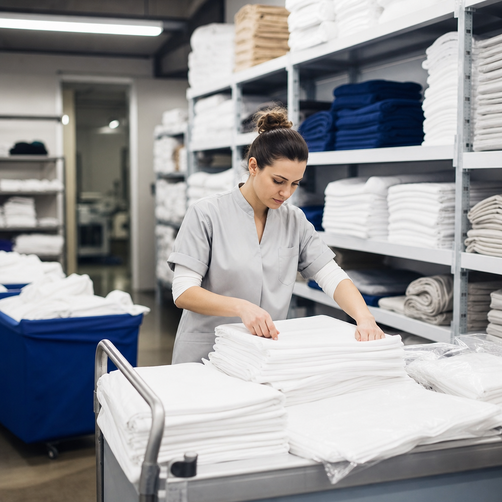 limpieza stock textil