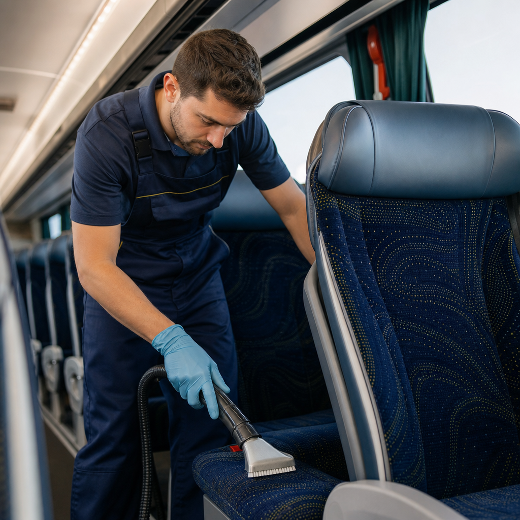 limpieza textil transporte