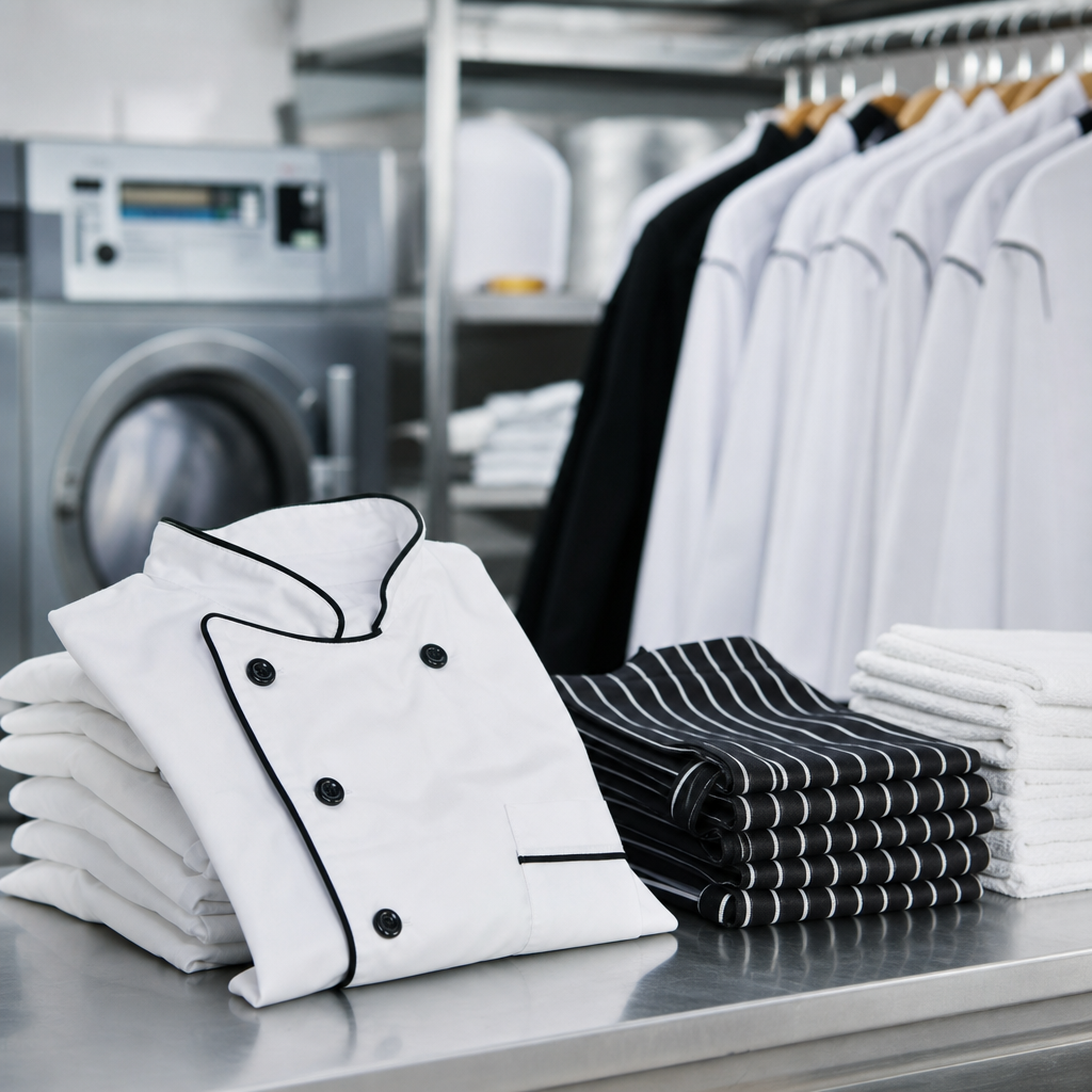limpieza de uniformes cocina