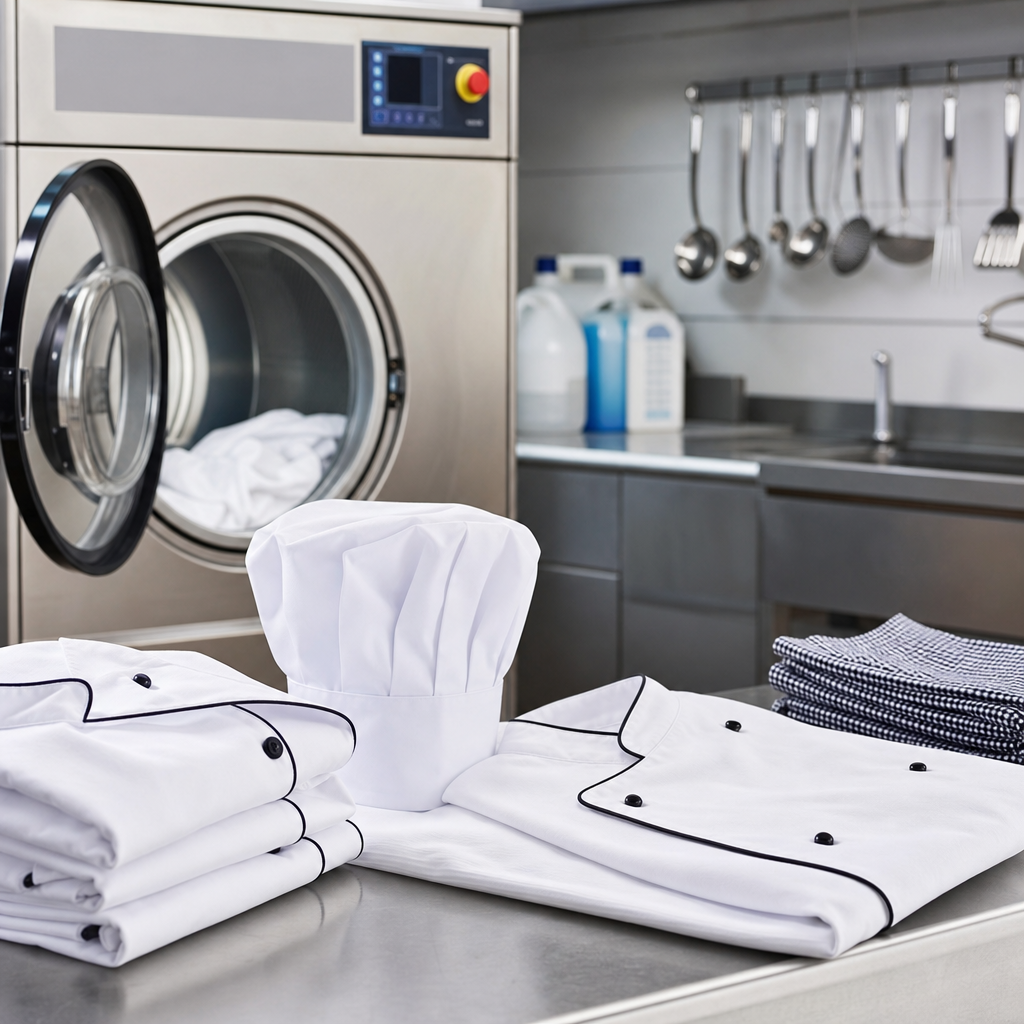 limpieza de uniformes cocina
