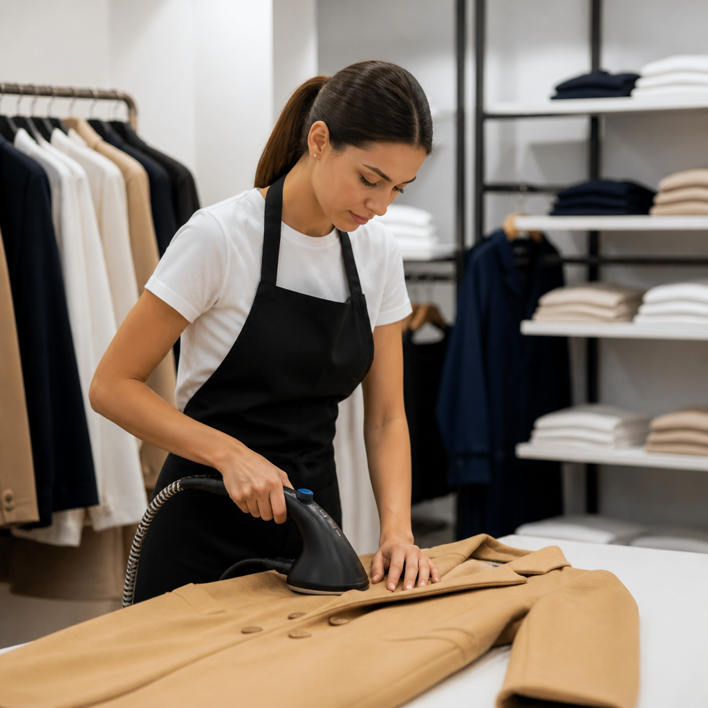 mantenimiento prendas retail