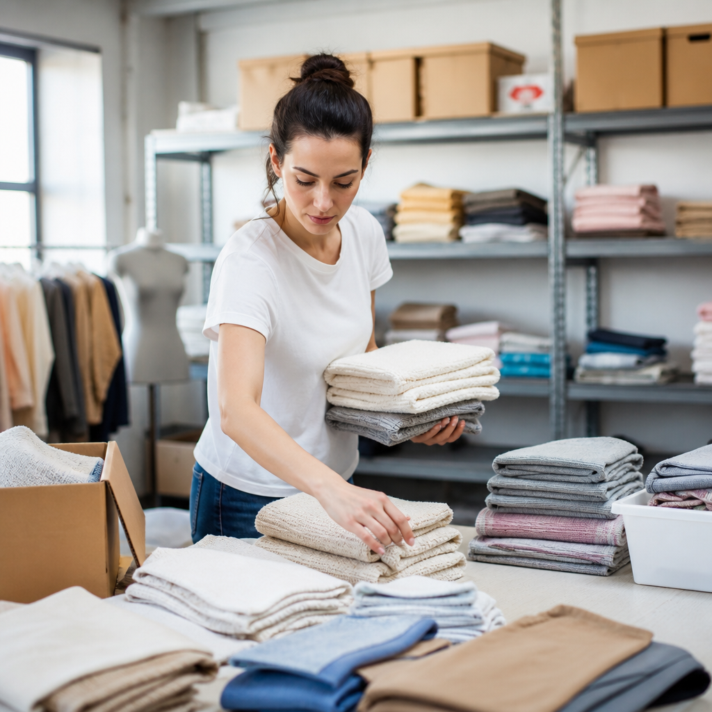 limpieza stock textil